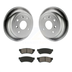 Rear Coated Disc Brake Rotors And Semi-Metallic Pads Kit For Suzuki Forenza Reno Chevrolet Optra KGS-101152