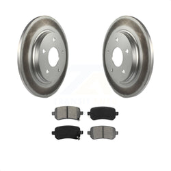 Rear Coated Disc Brake Rotors And Semi-Metallic Pads Kit For Dodge Grand Caravan Chrysler Town & Country Journey Volkswagen Routan Ram C/V KGS-101249