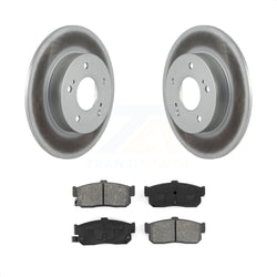 Rear Coated Disc Brake Rotors And Semi-Metallic Pads Kit For Nissan Maxima Infiniti I30 INFINITI KGS-101275