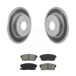 Rear Coated Disc Brake Rotors And Semi-Metallic Pads Kit For Nissan Maxima INFINITI I35 I30 KGS-101276