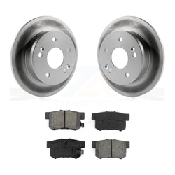 Rear Coated Disc Brake Rotors And Semi-Metallic Pads Kit For Honda Accord Civic Acura RSX Integra KGS-101280