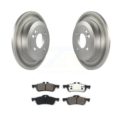 Rear Coated Disc Brake Rotors And Semi-Metallic Pads Kit For Mini Cooper KGS-101319