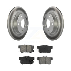 Rear Coated Disc Brake Rotors And Semi-Metallic Pads Kit For Honda Civic Acura ILX CSX KGS-101364
