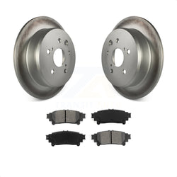 Rear Coated Disc Brake Rotors And Semi-Metallic Pads Kit For Lexus IS250 KGS-101390