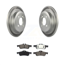 Rear Coated Disc Brake Rotors And Semi-Metallic Pads Kit For Mini Cooper KGS-101412