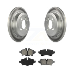 Rear Coated Disc Brake Rotors And Semi-Metallic Pads Kit For Mini Cooper KGS-101413