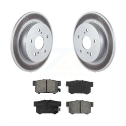 Rear Coated Disc Brake Rotors And Semi-Metallic Pads Kit For Suzuki SX4 Crossover KGS-101417