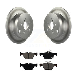 Rear Coated Disc Brake Rotors And Semi-Metallic Pads Kit For Subaru Crosstrek KGS-101688