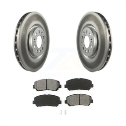 Front Coated Disc Brake Rotors And Semi-Metallic Pads Kit For Jeep Cherokee Chrysler 200 KGS-101765