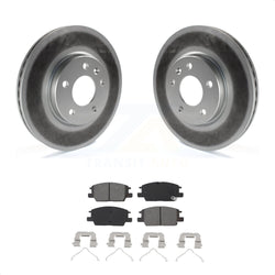 Front Coated Disc Brake Rotors And Semi-Metallic Pads Kit For Chevrolet Equinox Malibu GMC Terrain Buick LaCrosse Regal Sportback TourX KGS-101907
