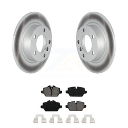 Rear Coated Disc Brake Rotors And Semi-Metallic Pads Kit For Mini Cooper Countryman Paceman KGS-102148
