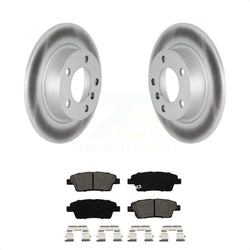 Rear Coated Disc Brake Rotors And Semi-Metallic Pads Kit For Mini Cooper Countryman Paceman KGS-102149