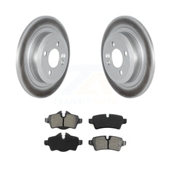 Rear Coated Disc Brake Rotors And Semi-Metallic Pads Kit For Mini Cooper KGS-102299