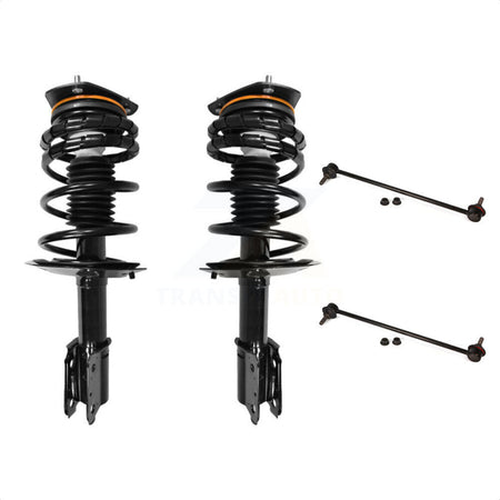 Front Complete Shock Assembly And TOR Link Kit For 2008-2009 Buick LaCrosse Allure Excludes 17" 18" Wheels Police Taxi Models 5.3L KSS-100472 by Transit Auto