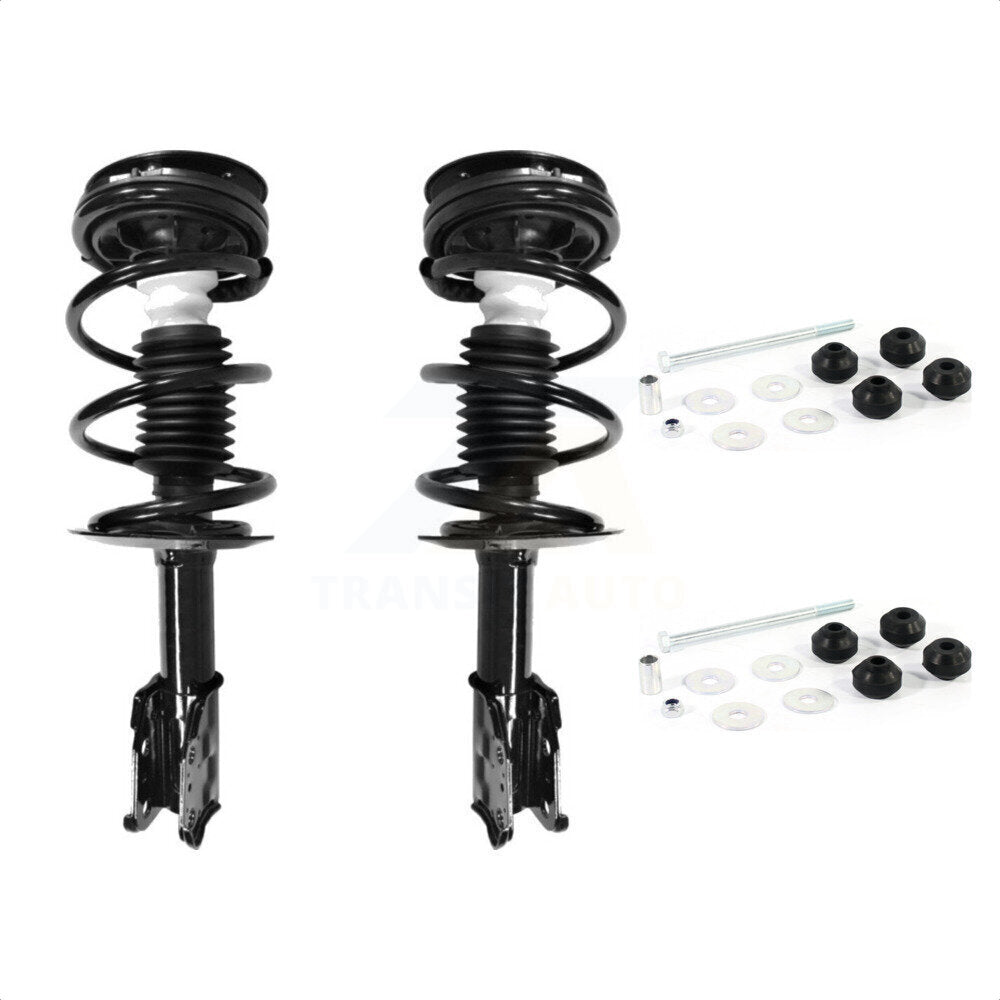 Front Complete Shock Assembly And TOR Link Kit For Chevrolet Pontiac Grand Am Malibu Oldsmobile Alero Classic Cutlass KSS-100492 by Transit Auto