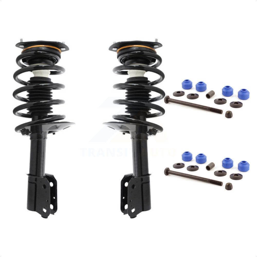 Front Complete Shock Assembly And TOR Link Kit For Buick Rendezvous Pontiac Aztek KSS-100513 by Transit Auto