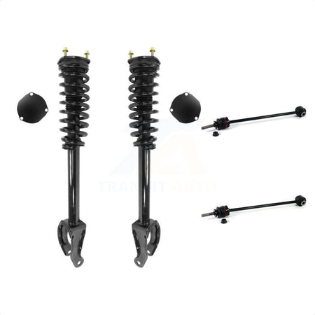 Front Complete Shock Assembly And TOR Link Kit For Mercedes-Benz ML350 GLE350 ML400 GLE400 ML550 ML250 GLE300d GLE550e GLE550 GLE350d Excludes Air Suspension KSS-100554 by Transit Auto