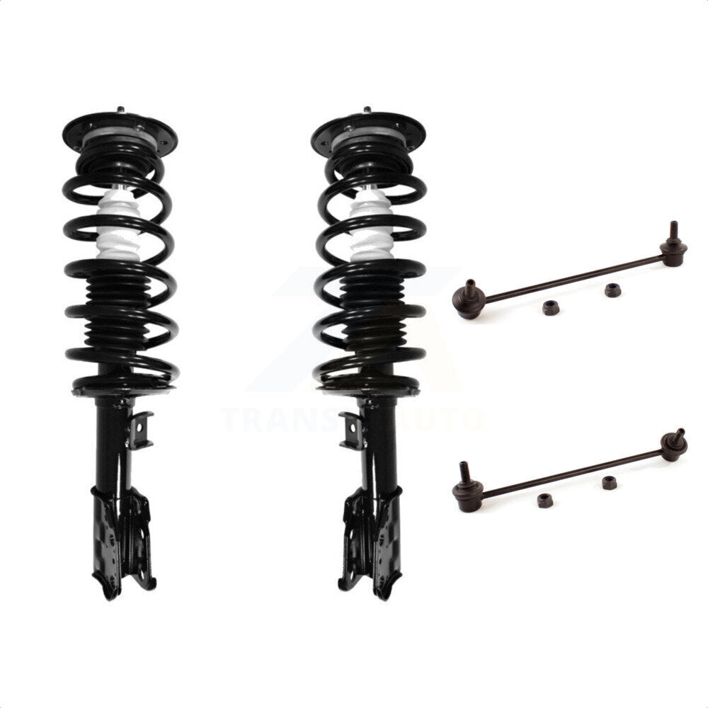 Front Complete Shock Assembly And TOR Link Kit For Chevrolet Equinox Pontiac Torrent KSS-100559 by Transit Auto