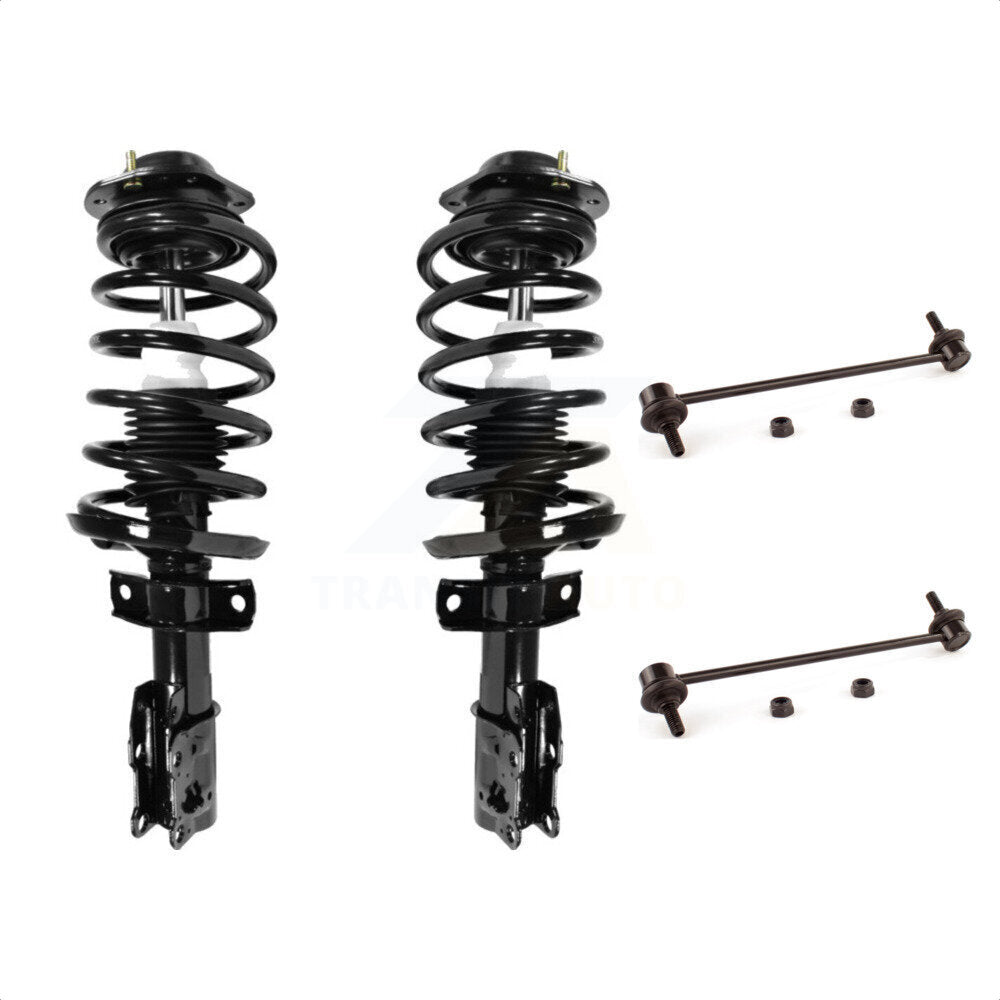 Front Complete Shock Assembly And TOR Link Kit For Pontiac G5 Pursuit KSS-100734 by Transit Auto