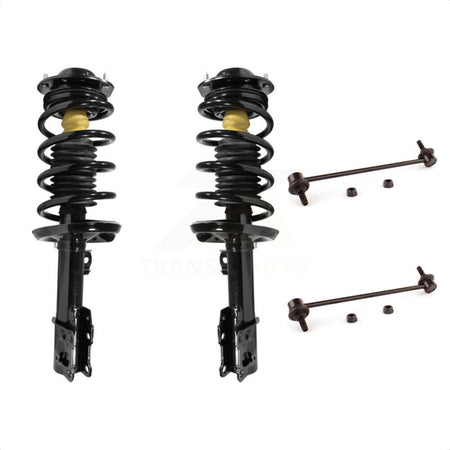 Front Complete Shock Assembly And TOR Link Kit For Pontiac G6 Saturn Aura 11.80" Center To Length KSS-100750 by Transit Auto