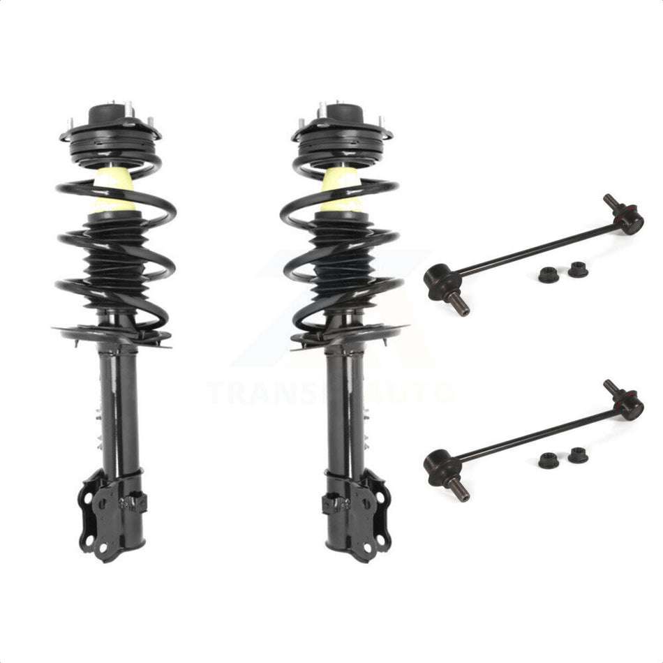 Front Complete Shock Assembly And TOR Link Kit For Kia Sportage Hyundai Tucson KSS-100772 by Transit Auto