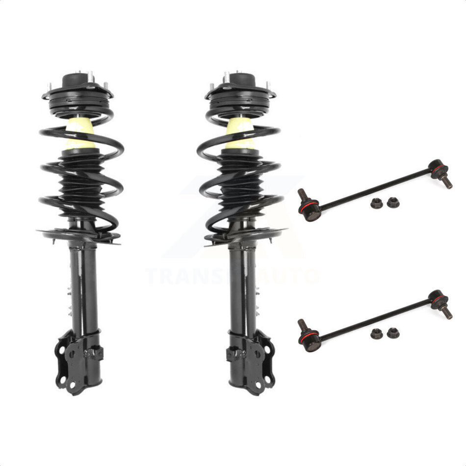 Front Complete Shock Assembly And TOR Link Kit For Hyundai Tucson Kia Sportage KSS-100773 by Transit Auto