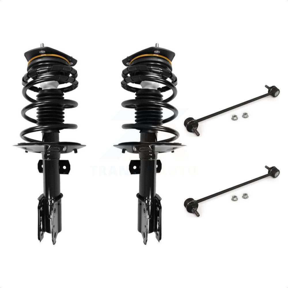 Front Complete Shock Assembly And TQ Link Kit For Pontiac Grand Prix KSS-100809 by Transit Auto