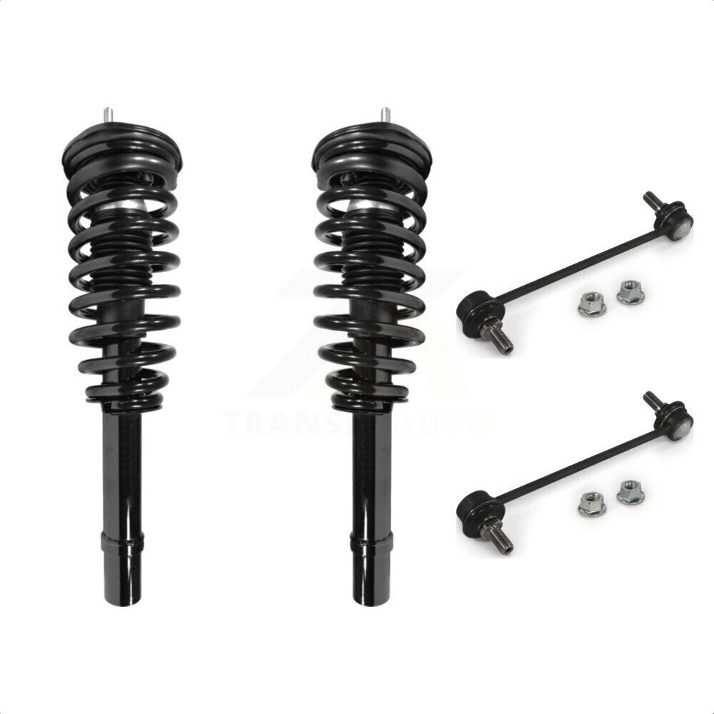 Front Complete Shock Assembly And TQ Link Kit For Kia Optima Excludes Production After 03 06 KSS-100819 by Transit Auto