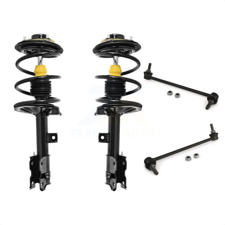 Front Complete Shock Assembly And TQ Link Kit For 2003-2007 Nissan Murano KSS-100895 by Transit Auto