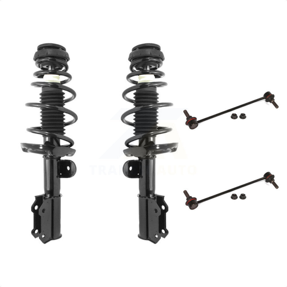 Front Complete Shock Assembly And TQ Link Kit For Buick Verano KSS-100915 by Transit Auto