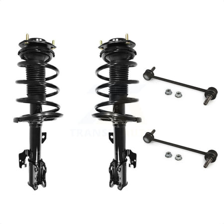 Front Complete Shock Assembly And TQ Link Kit For 2006-2012 Toyota Avalon KSS-100997 by Transit Auto