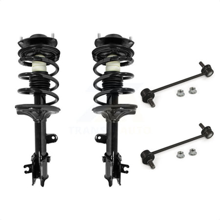 Front Complete Shock Assembly And TQ Link Kit For Kia Sportage Hyundai Tucson KSS-100998 by Transit Auto