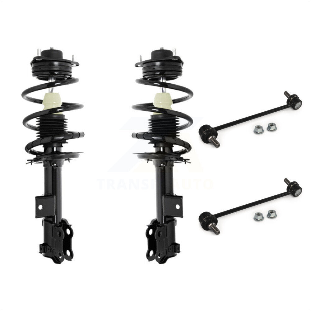 Front Complete Shock Assembly And TQ Link Kit For Kia Optima Hyundai Sonata KSS-101003 by Transit Auto