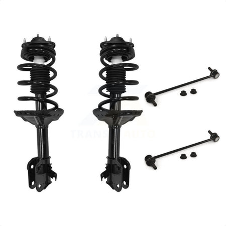 Front Complete Shock Assembly And TQ Link Kit For 2005-2007 Honda Odyssey KSS-101011 by Transit Auto