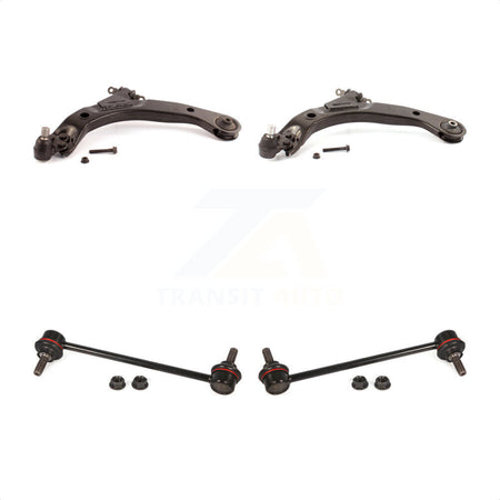 Front Suspension Control Arm And Ball Joint Assembly Stabilizer Bar Link Kit For 2010 Chevrolet HHR Turbocharged With FE5 KTR-100080 by TOR