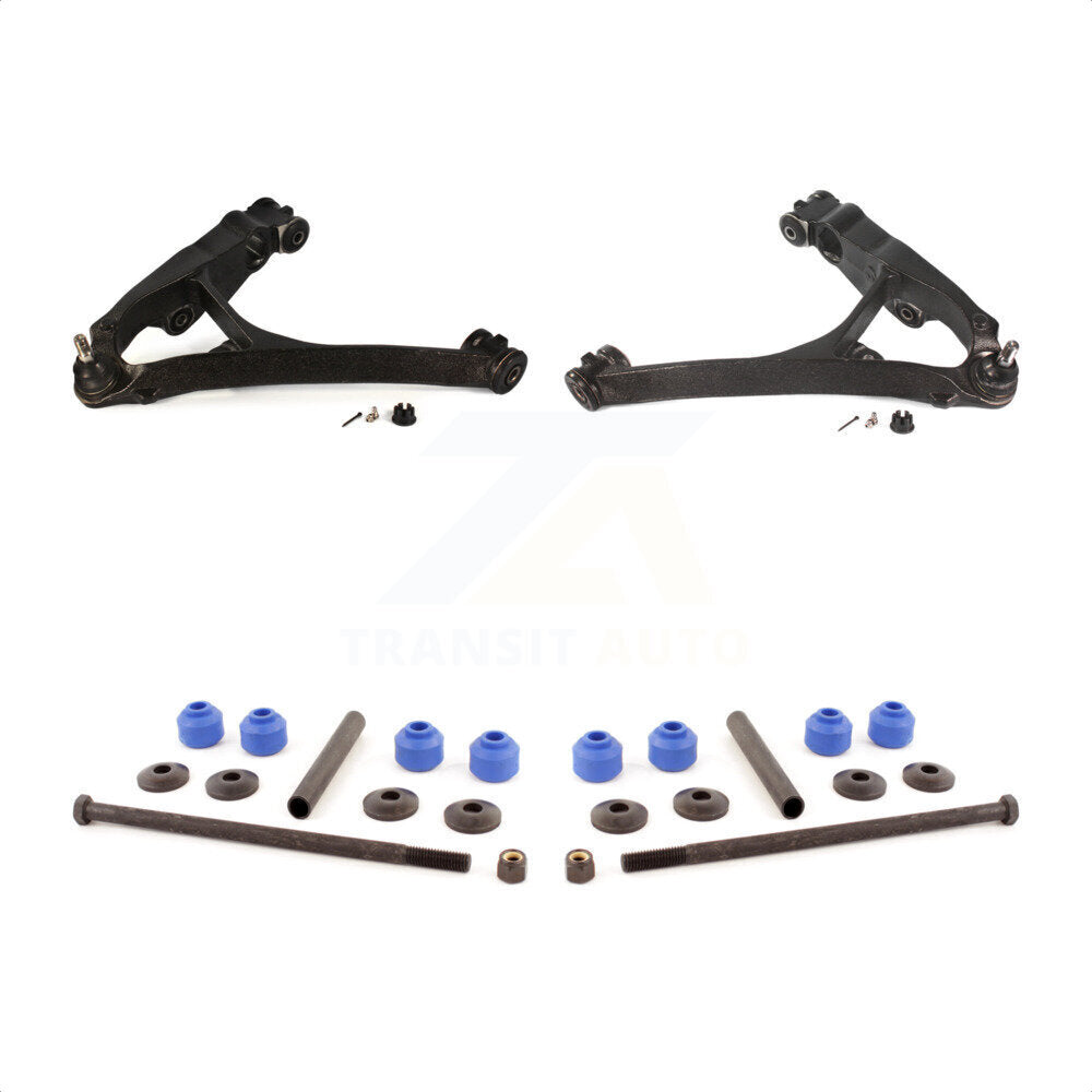 Front Suspension Control Arm And Ball Joint Assembly Stabilizer Bar Link Kit For Chevrolet Silverado 1500 GMC Tahoe Sierra Suburban Yukon Avalanche XL Cadillac Classic Escalade ESV EXT KTR-100100 by TOR