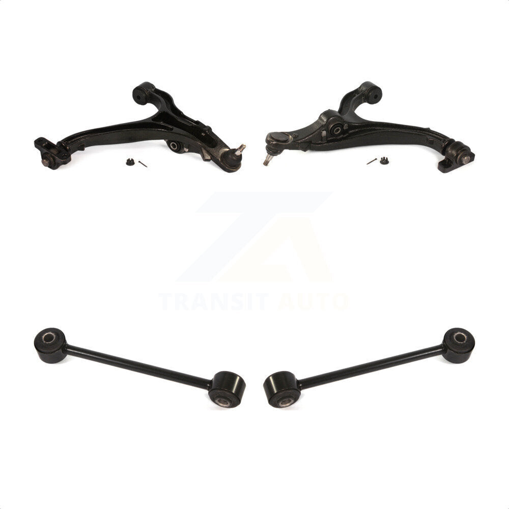 Front Suspension Control Arm And Ball Joint Assembly Stabilizer Bar Link Kit For Jeep Grand Cherokee Commander KTR-100145 by TOR