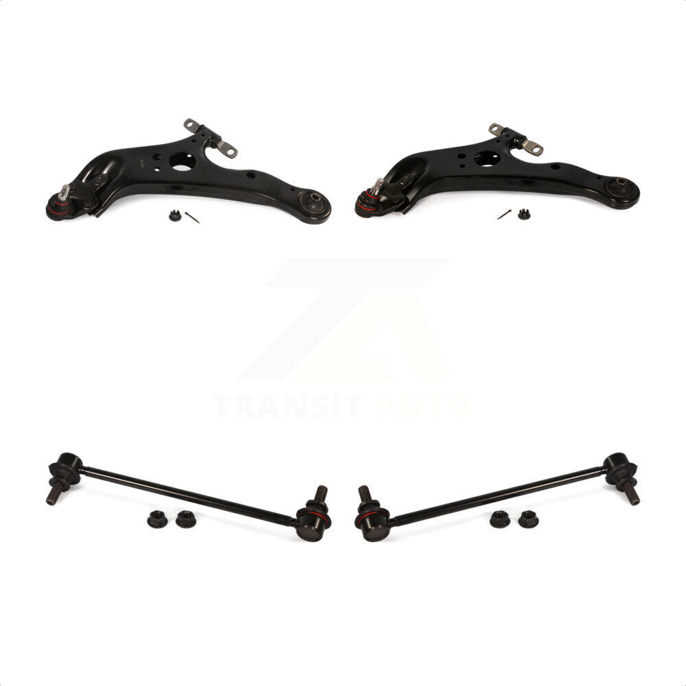 Front Suspension Control Arm And Ball Joint Assembly Stabilizer Bar Link Kit For 2011-2019 Toyota Sienna KTR-100157 by TOR