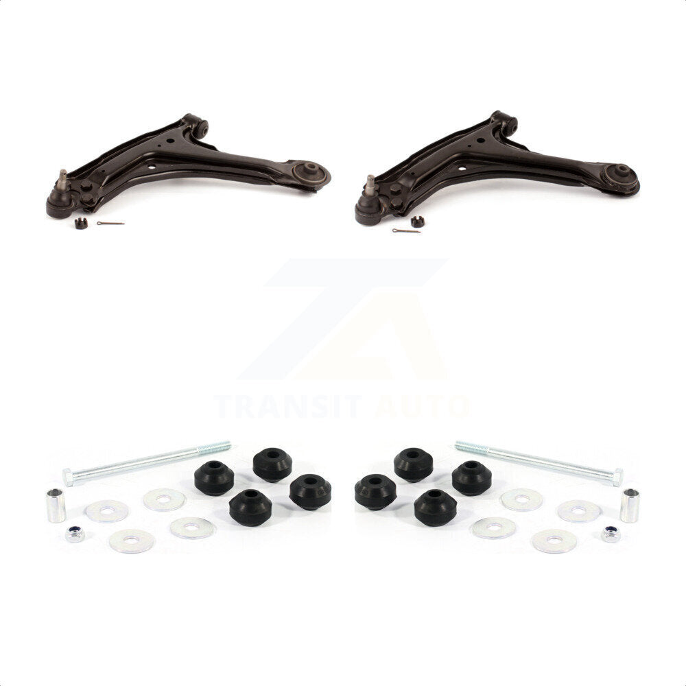 Front Suspension Control Arm And Ball Joint Assembly Stabilizer Bar Link Kit For Chevrolet Pontiac Grand Am Malibu Oldsmobile Alero Classic Cutlass KTR-100190 by TOR