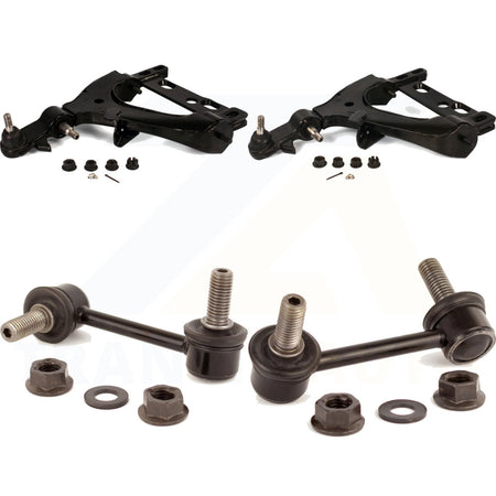 Front Suspension Control Arm And Ball Joint Assembly Stabilizer Bar Link Kit For Chevrolet Trailblazer GMC Envoy EXT XL Buick Rainier XUV Isuzu Ascender Saab 9-7x Oldsmobile Bravada KTR-100209 by TOR