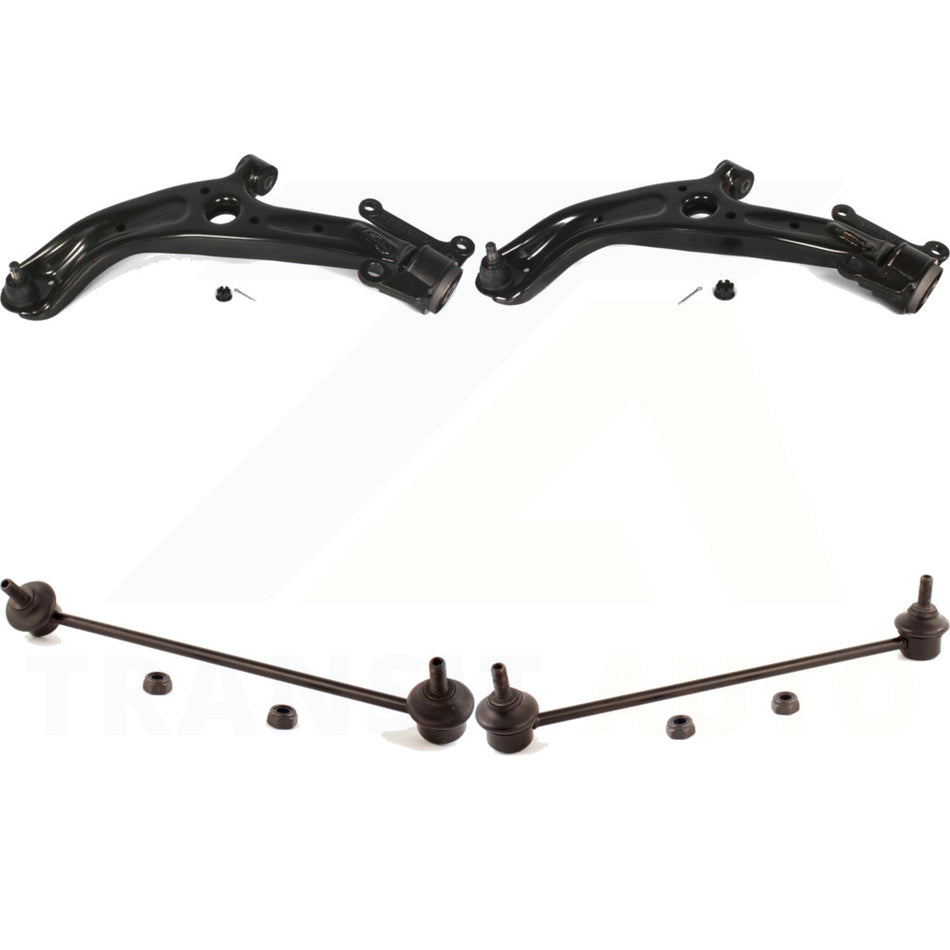 Front Suspension Control Arm And Ball Joint Assembly Stabilizer Bar Link Kit For 2007-2008 Honda Fit KTR-100216 by TOR