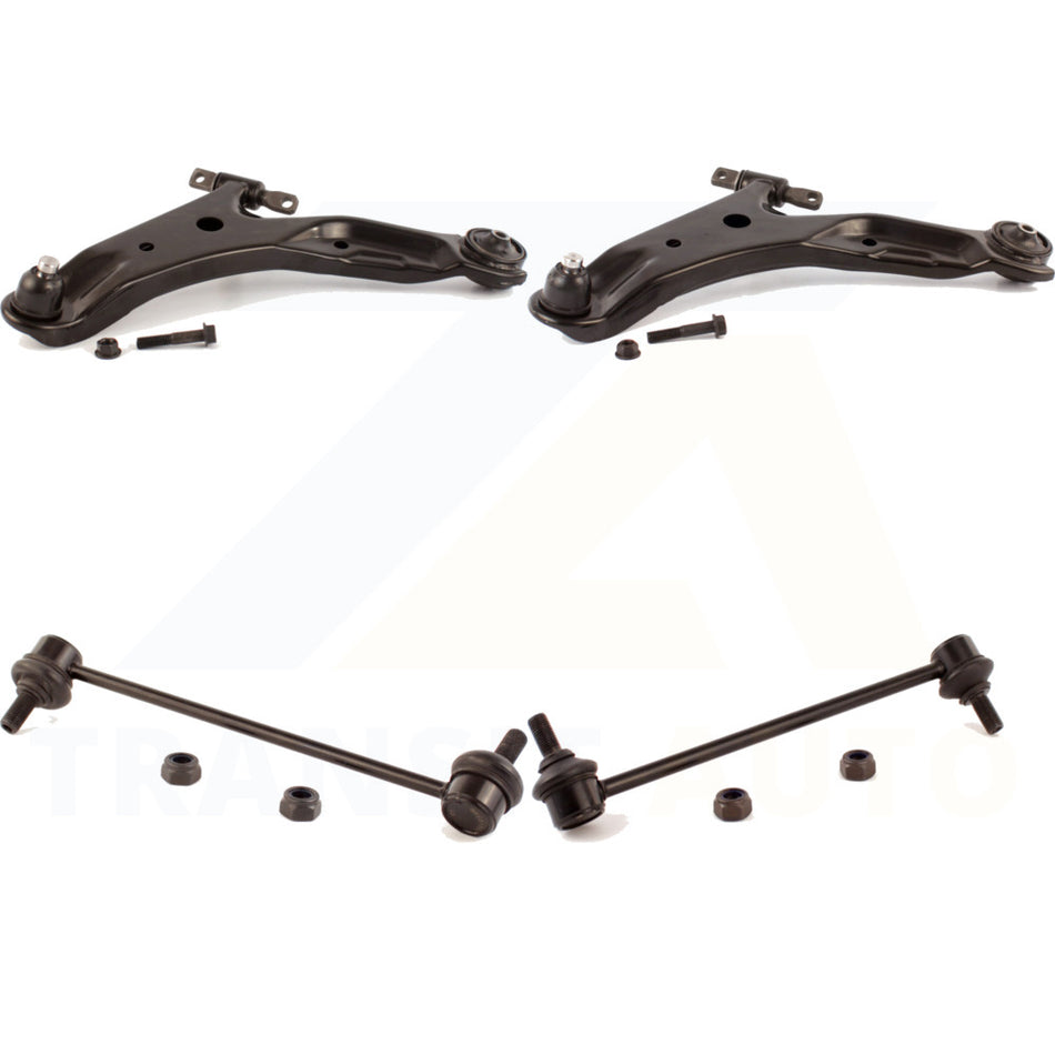 Front Suspension Control Arm And Ball Joint Assembly Stabilizer Bar Link Kit For 2001-2006 Hyundai Santa Fe KTR-100250 by TOR