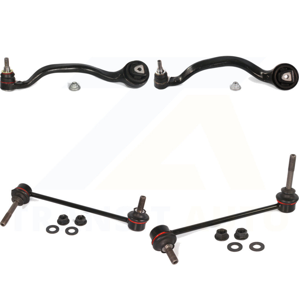 Front Suspension Control Arm And Ball Joint Assembly Stabilizer Bar Link Kit For BMW X5 X6 Without Adaptive Drive KTR-100259 by TOR