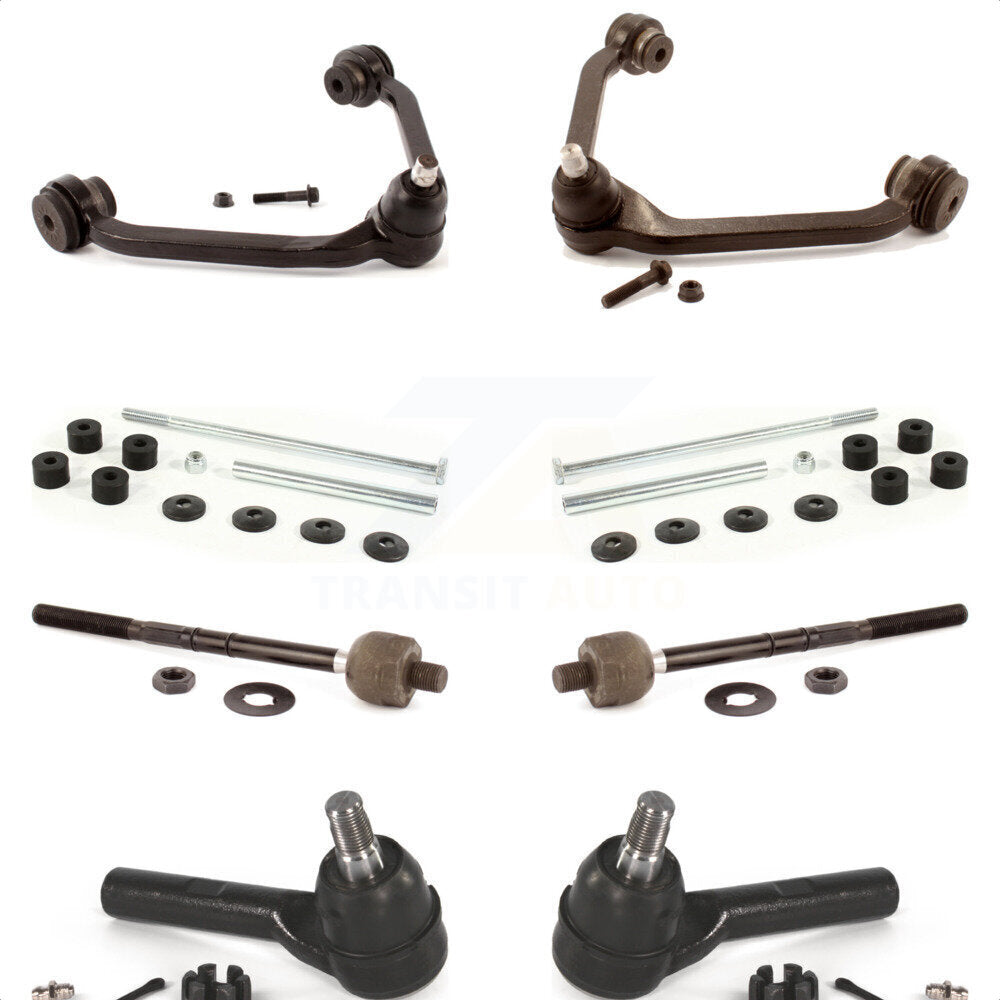 Front Suspension Control Arm And Ball Joint Assembly Steering Tie Rod End Stabilizer Bar Link Kit (8Pc) For Ford Explorer Sport Trac KTR-100347 by TOR