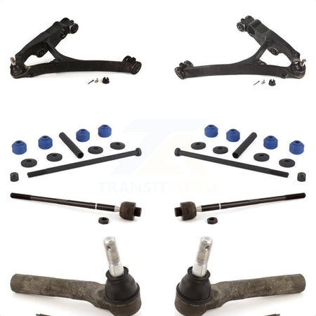 Front Suspension Control Arm And Ball Joint Assembly Steering Tie Rod End Stabilizer Bar Link Kit (8Pc) For Chevrolet Express 1500 2500 GMC Savana AWD KTR-100388 by TOR