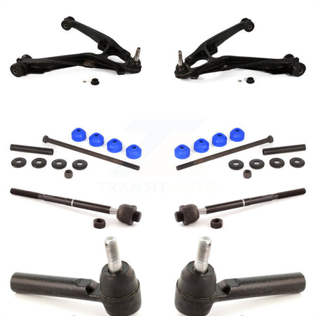 Front Suspension Control Arm And Ball Joint Assembly Steering Tie Rod End Link Kit (8Pc) For Chevrolet Silverado 1500 GMC Sierra Tahoe Suburban Yukon Cadillac XL Avalanche Escalade ESV EXT KTR-100408 by TOR