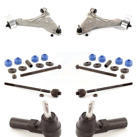 Front Suspension Control Arm And Ball Joint Assembly Steering Tie Rod End Stabilizer Bar Link Kit (8Pc) For 2006-2011 Buick Lucerne Cadillac DTS KTR-100431 by TOR