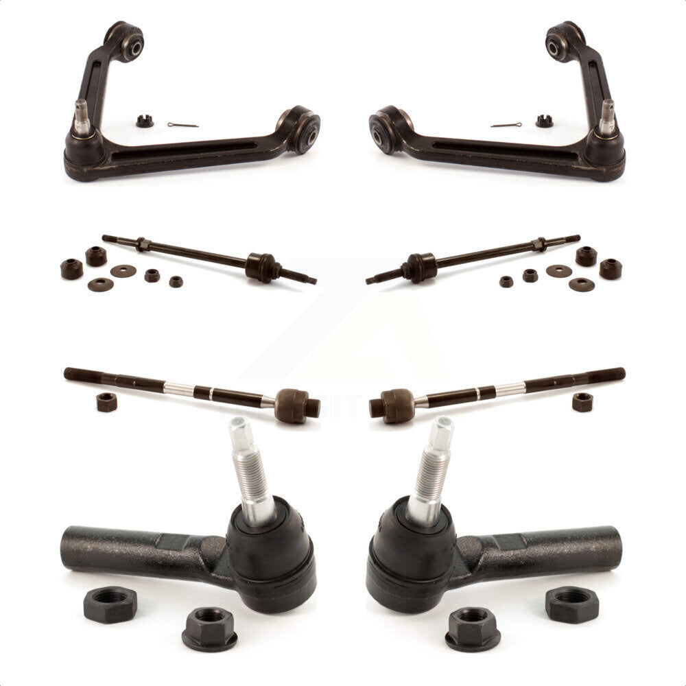 Front Suspension Control Arm And Ball Joint Assembly Steering Tie Rod End Stabilizer Bar Link Kit For 2002-2005 Dodge Ram 1500 4WD KTR-100506 by TOR