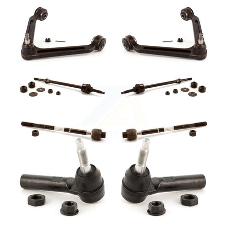 Front Suspension Control Arm And Ball Joint Assembly Steering Tie Rod End Stabilizer Bar Link Kit For 2002-2005 Dodge Ram 1500 4WD KTR-100506 by TOR