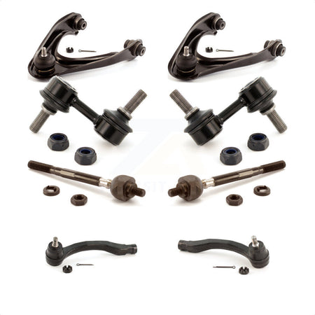 Front Suspension Control Arm And Ball Joint Assembly Steering Tie Rod End Stabilizer Bar Link Kit (8Pc) For 1997-2001 Honda CR-V KTR-100527 by TOR